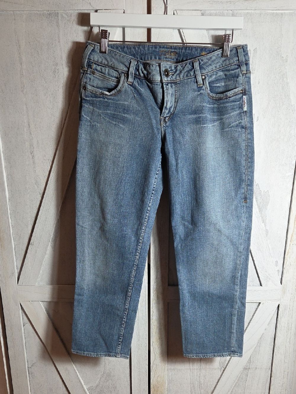 Silver Jeans Tyler Capri Jeans Size 31